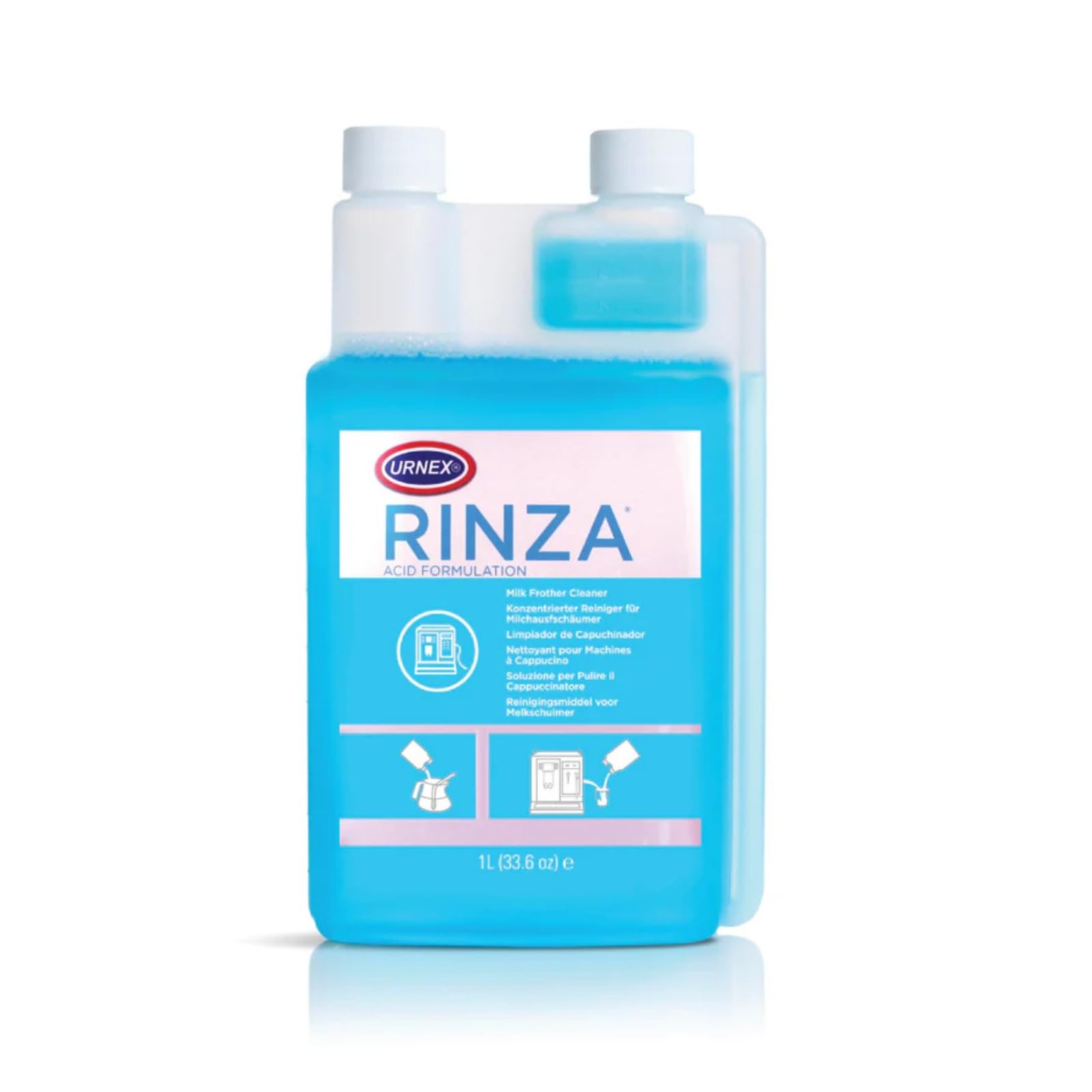Amazon.com: Urnex Rinza Acid Formula Milk Frother Cleaner, 33.8